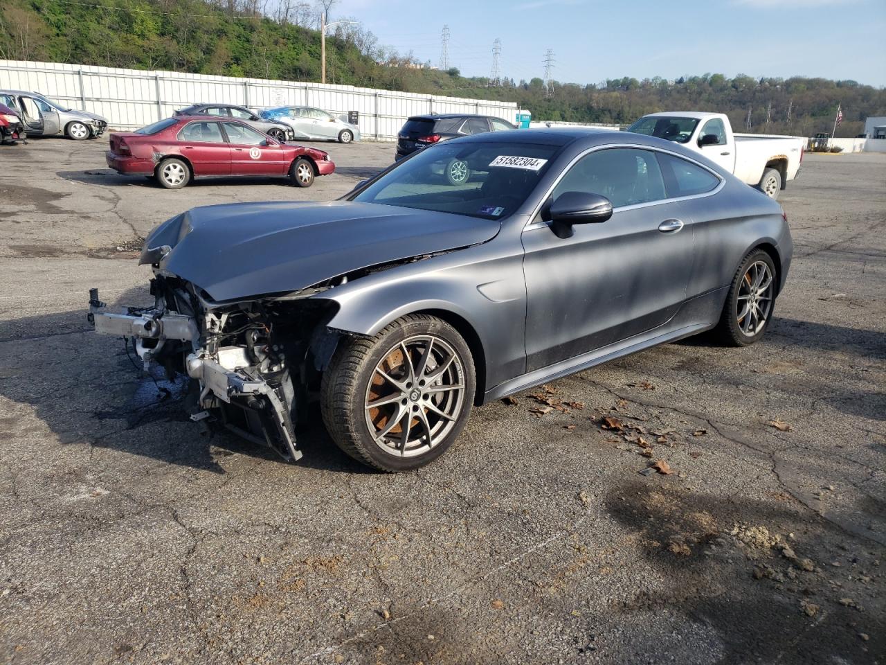 WDDWJ8GB2JF654841 2018 Mercedes-Benz C 63 Amg