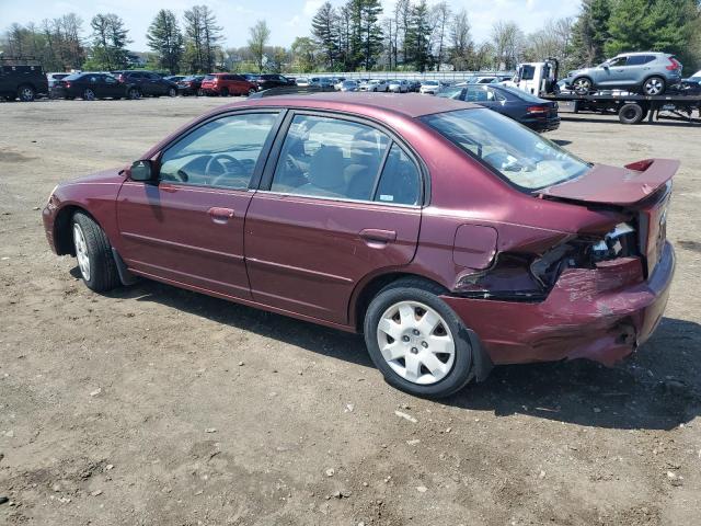 2002 Honda Civic Ex VIN: 1HGES26752L082309 Lot: 50653764