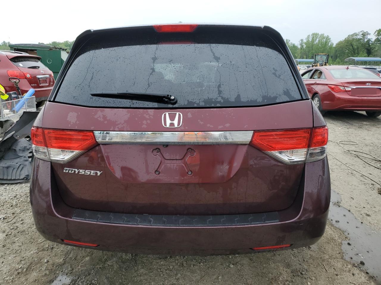 2015 Honda Odyssey Exl vin: 5FNRL5H63FB111950