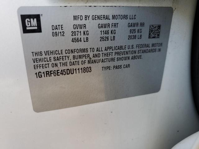 VIN 1G1RF6E45DU111803 2013 Chevrolet Volt no.13