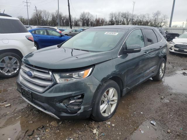 Lot #2452395866 2015 FORD EDGE SEL salvage car