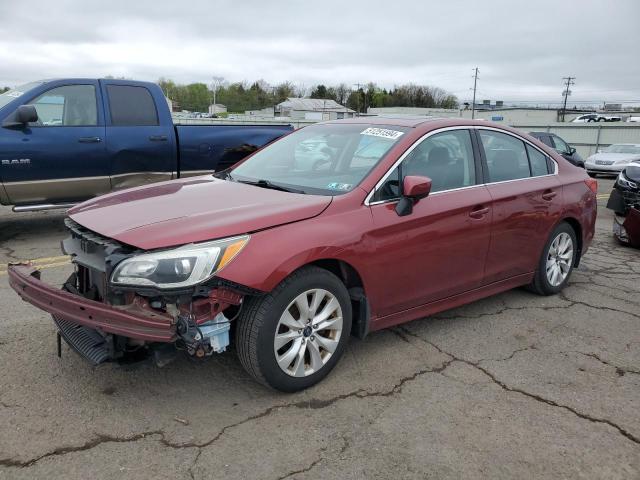 Lot #2510423443 2015 SUBARU LEGACY 2.5 salvage car