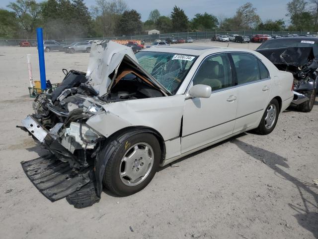 Lot #2487493608 2002 LEXUS LS 430 salvage car