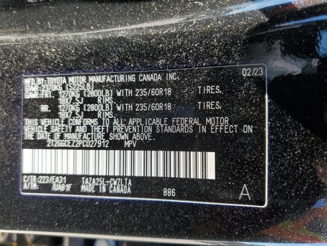 2023 LEXUS NX 350 2T2GGCEZ2PC027912