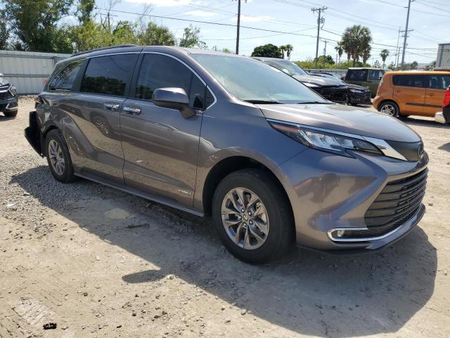 2021 Toyota Sienna Xle VIN: 5TDJRKEC1MS044875 Lot: 50143124