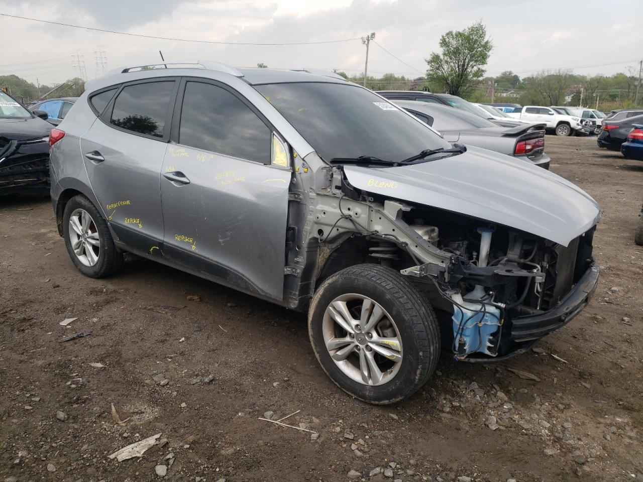 KM8JUCAC9DU711340 2013 Hyundai Tucson Gls