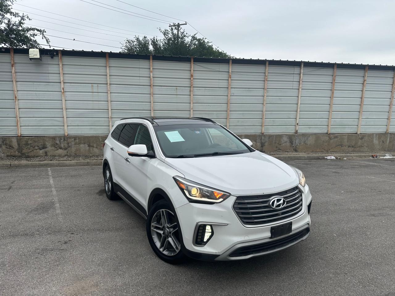 KM8SR4HF6JU275909 2018 Hyundai Santa Fe Se Ultimate