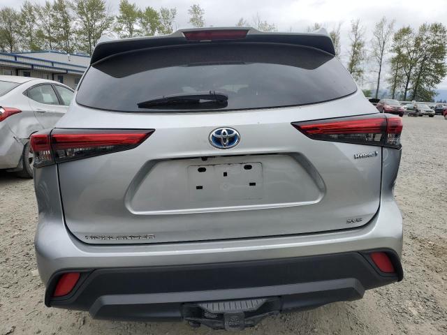 2022 Toyota Highlander Hybrid Xle VIN: 5TDHBRCH6NS539259 Lot: 52166724