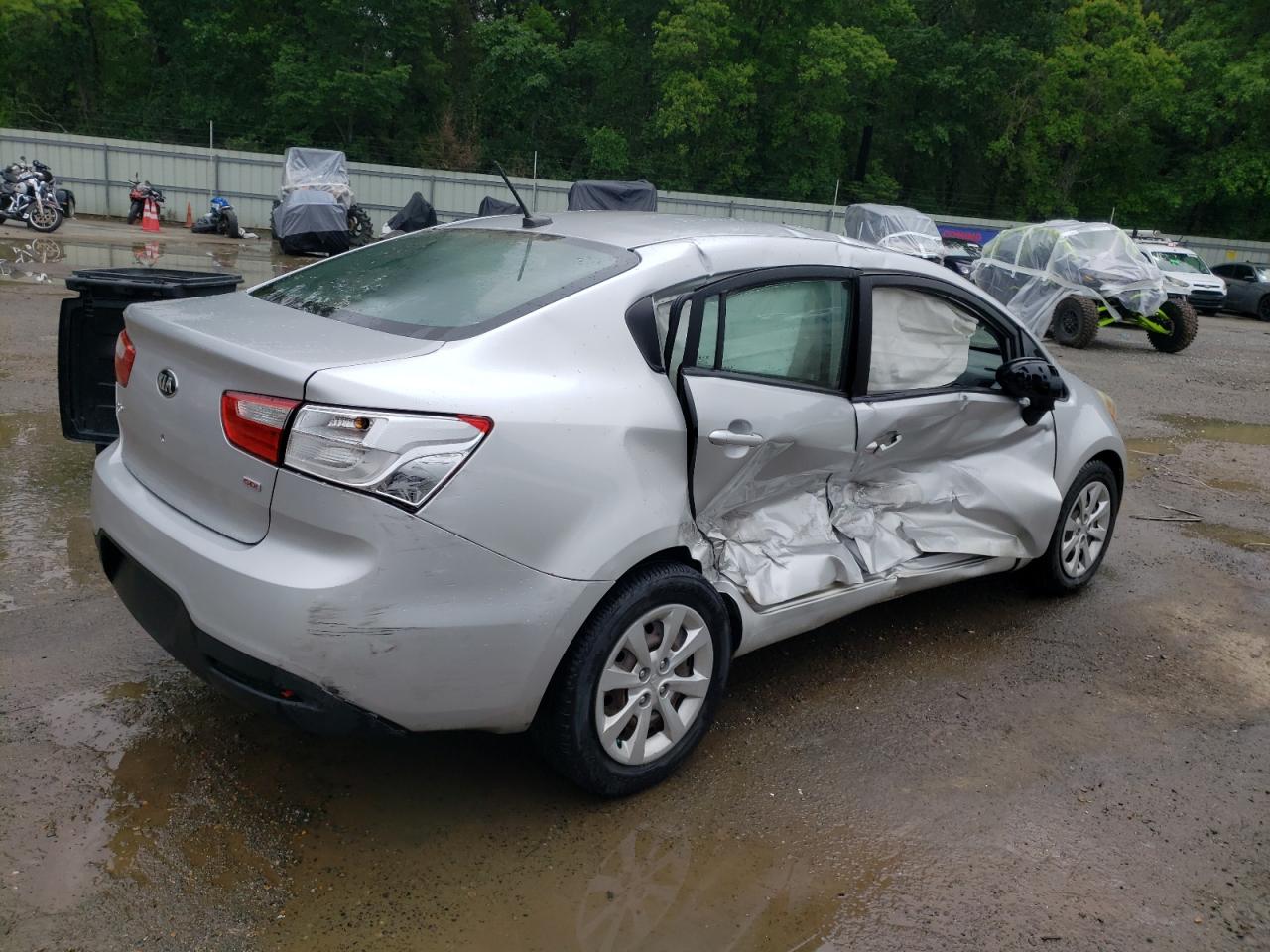 2013 Kia Rio Lx vin: KNADM4A33D6154725