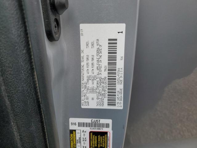 2020 TOYOTA TUNDRA CRE - 5TFEY5F12LX261590