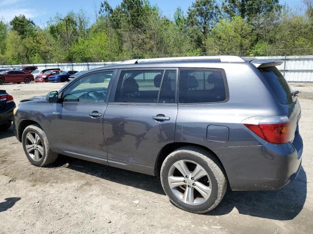 2008 Toyota Highlander Sport VIN: JTEES43A982009383 Lot: 50039144