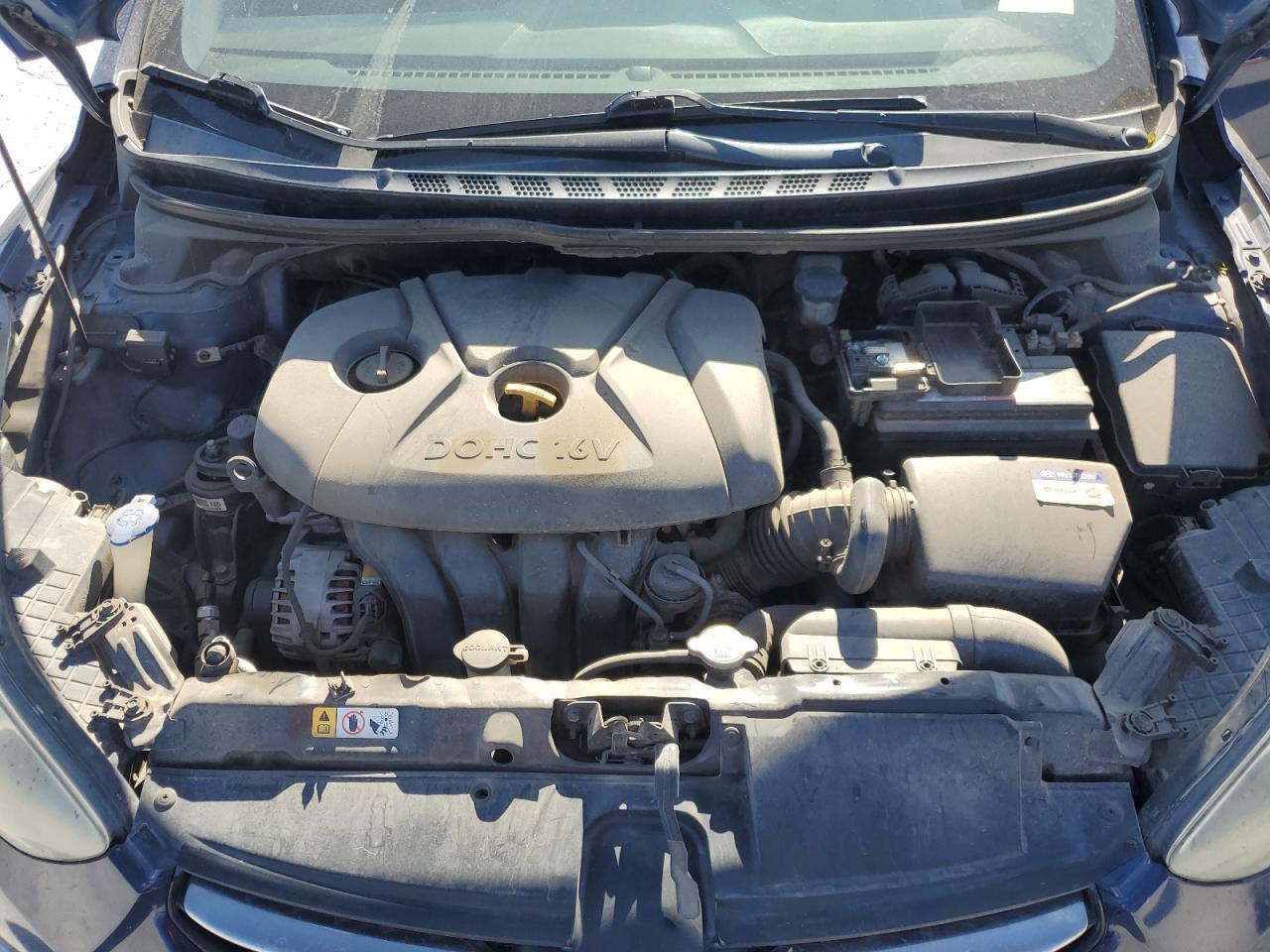 KMHDH4AEXDU692600 2013 Hyundai Elantra Gls