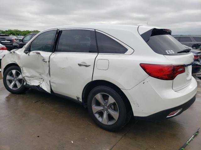 2015 Acura Mdx VIN: 5FRYD3H28FB007527 Lot: 50370504