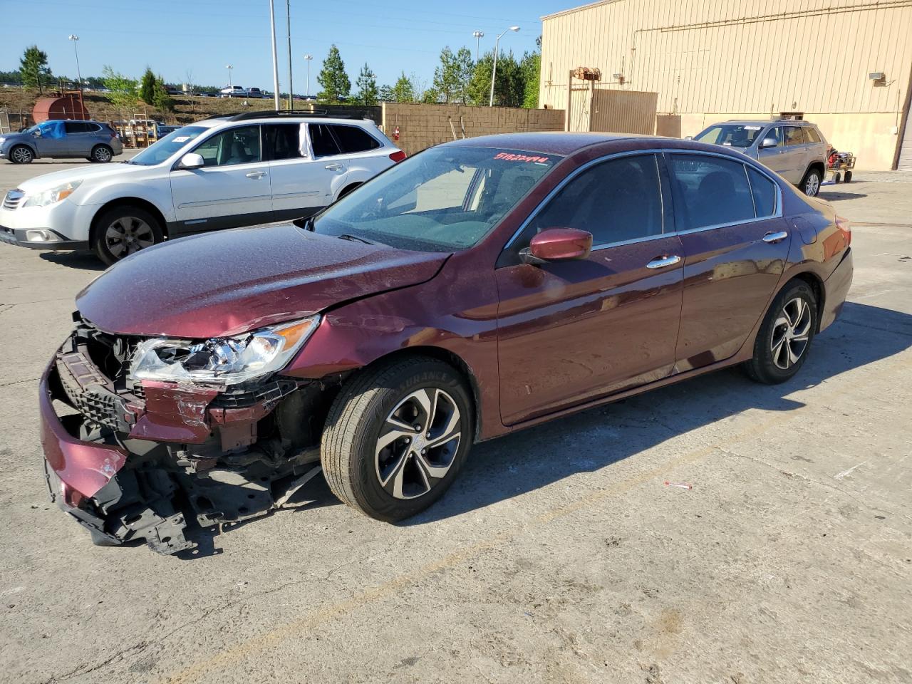 1HGCR2F36GA005984 2016 Honda Accord Lx