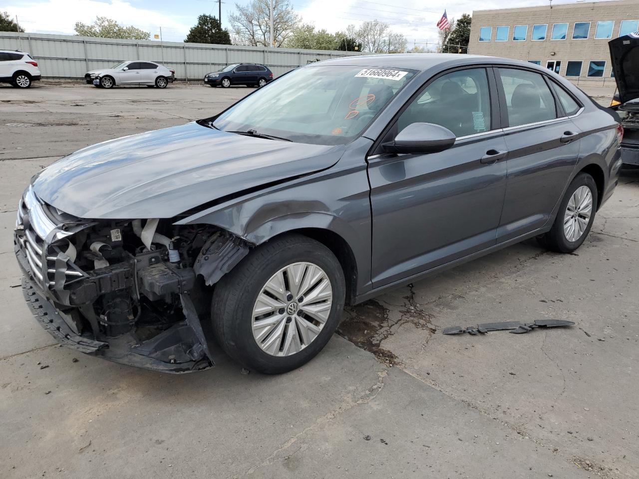 2019 Volkswagen Jetta S vin: 3VWC57BU5KM058500