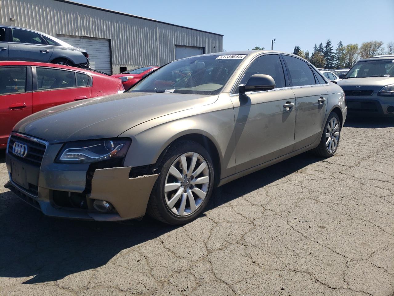 WAUSF78K29N052278 2009 Audi A4 Premium Plus