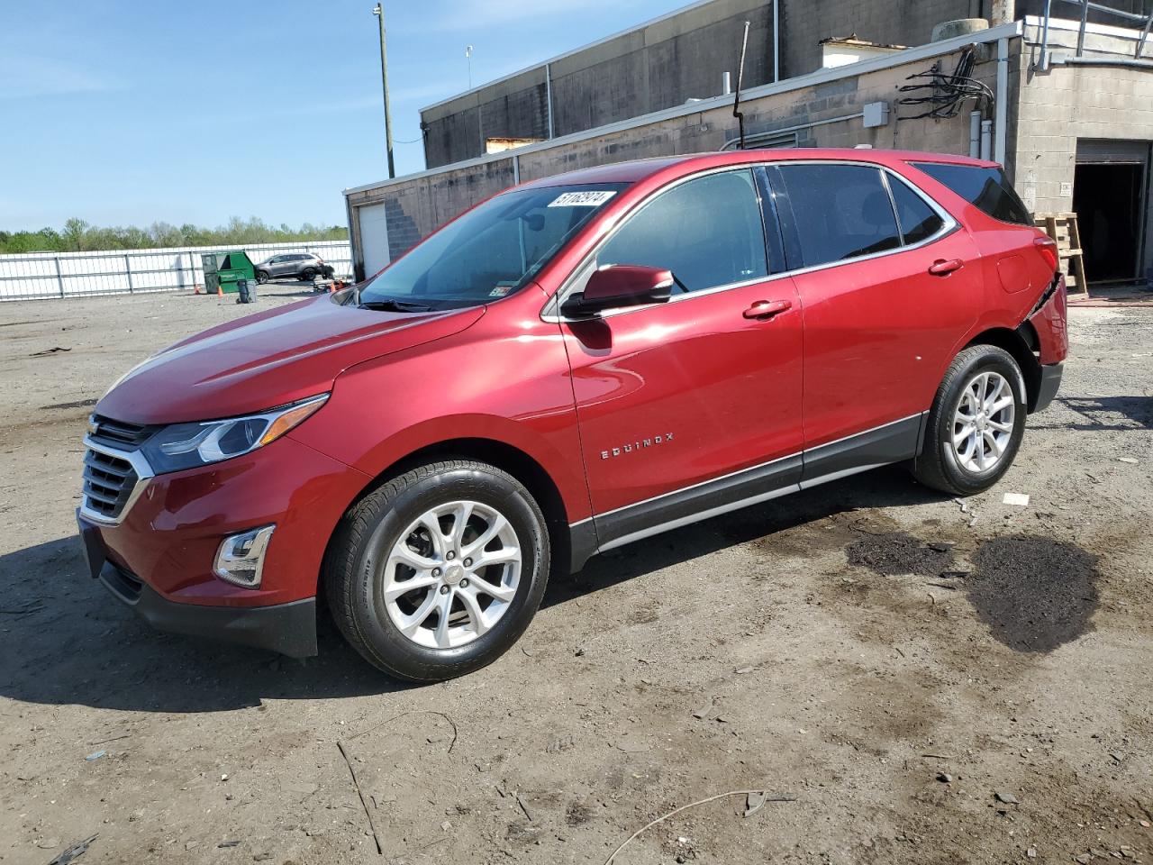 3GNAXJEV8JL101437 2018 Chevrolet Equinox Lt