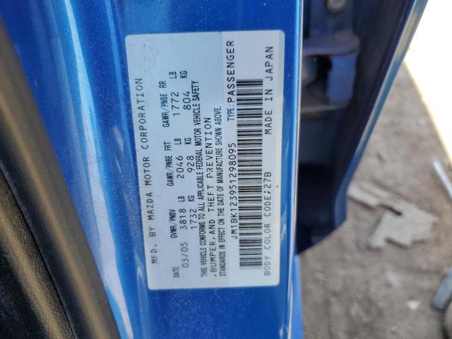 2005 Mazda 3 S VIN: JM1BK123951298095 Lot: 49219674