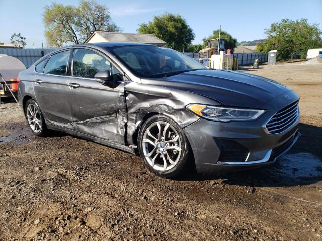 Lot #2487005919 2020 FORD FUSION SEL salvage car