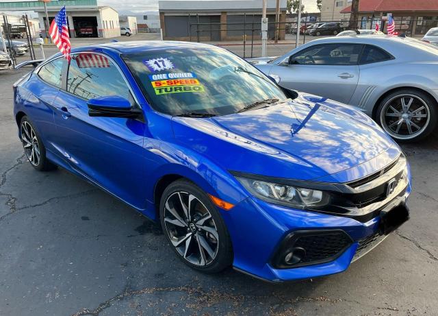 Lot #2456936648 2017 HONDA CIVIC SI salvage car