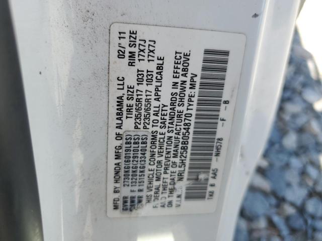 2011 Honda Odyssey Lx VIN: 5FNRL5H25BB054870 Lot: 51144024