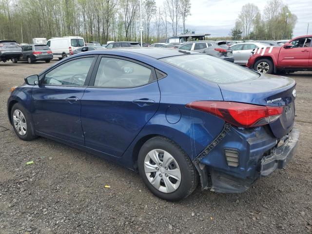 2016 Hyundai Elantra Se VIN: 5NPDH4AE1GH726572 Lot: 52523114