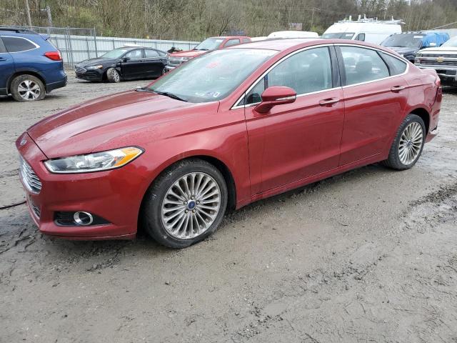 Lot #2473631278 2014 FORD FUSION TIT salvage car