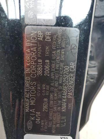 2014 Kia Forte Lx VIN: KNAFK4A66E5252700 Lot: 51583704