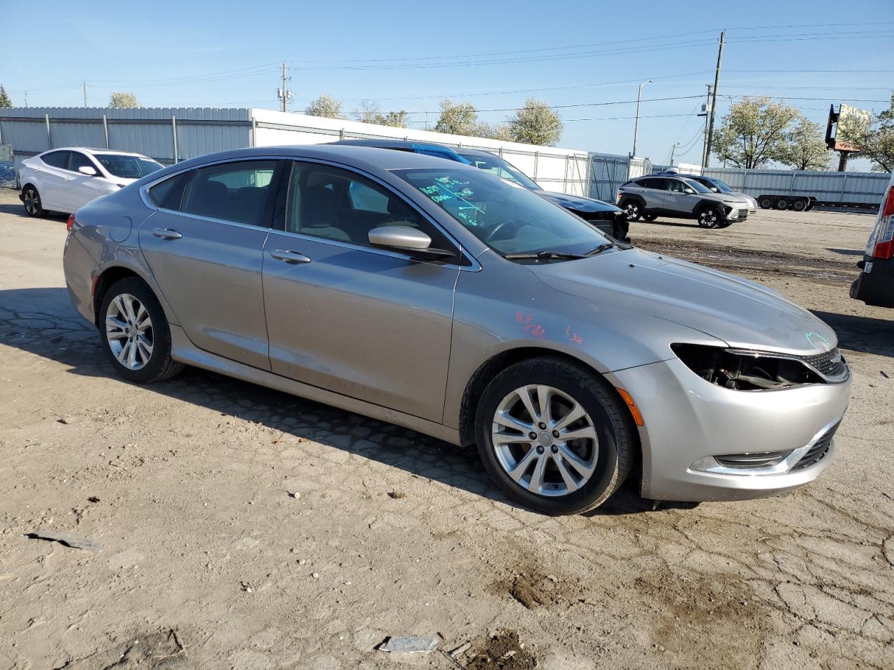 1C3CCCAB8FN500302 2015 Chrysler 200 Limited