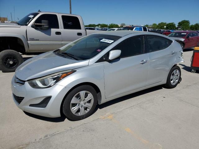 2016 Hyundai Elantra Se VIN: 5NPDH4AE6GH700825 Lot: 49607614