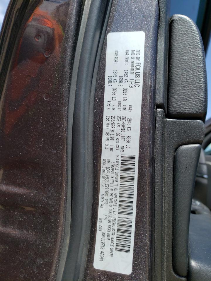 1C4RJFBG0LC207864 2020 Jeep Grand Cherokee Limited