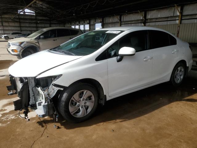 Lot #2471074104 2015 HONDA CIVIC LX salvage car