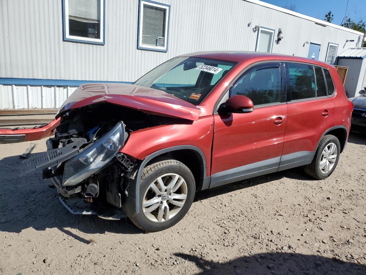 2013 Volkswagen Tiguan S vin: WVGBV7AX7DW004656