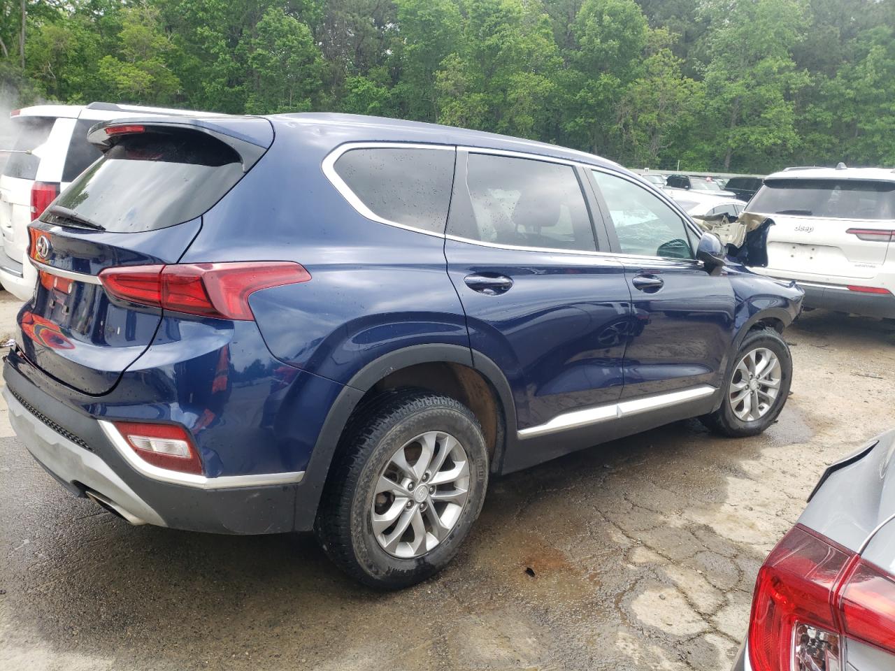 Lot #2909746368 2020 HYUNDAI SANTA FE S