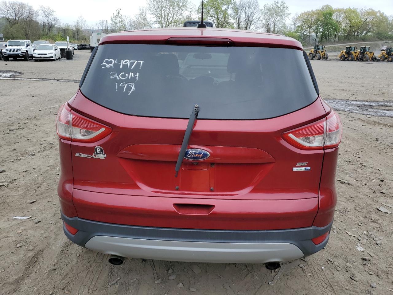 2014 Ford Escape Se vin: 1FMCU9GX2EUE45652