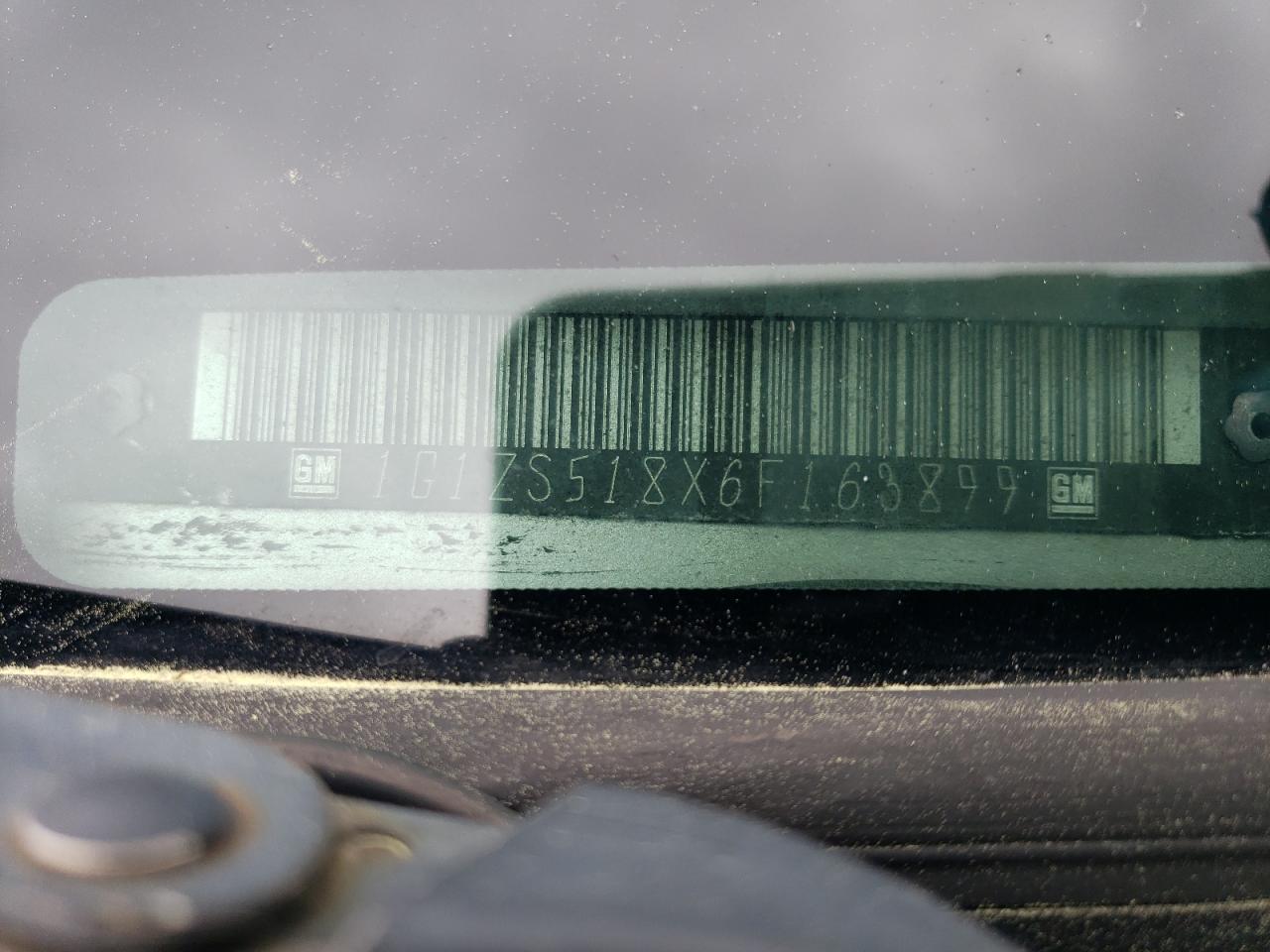 1G1ZS518X6F163899 2006 Chevrolet Malibu Ls