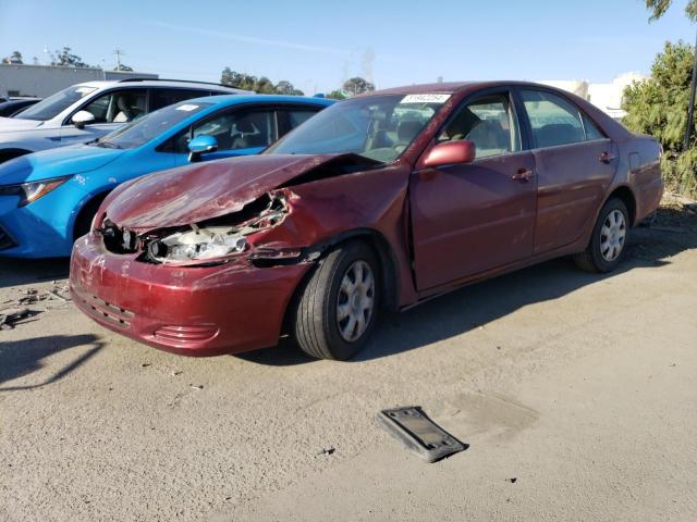 Lot #2484746054 2003 TOYOTA CAMRY LE salvage car