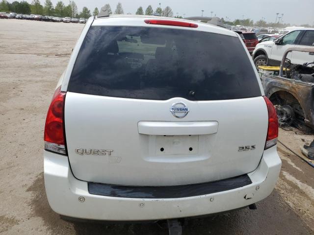 2006 Nissan Quest S VIN: 5N1BV28U86N126093 Lot: 51213654