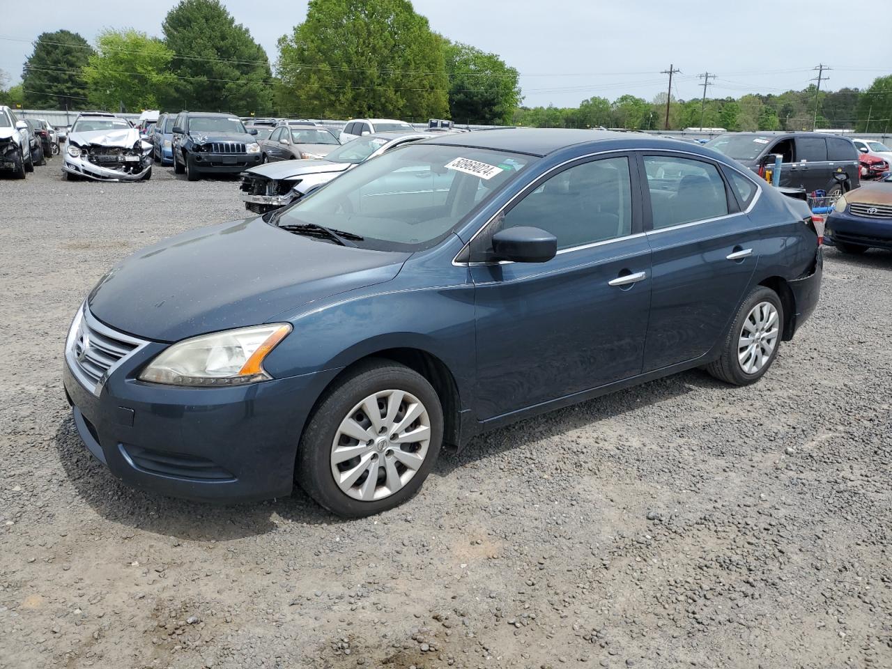 3N1AB7AP0DL667858 2013 Nissan Sentra S