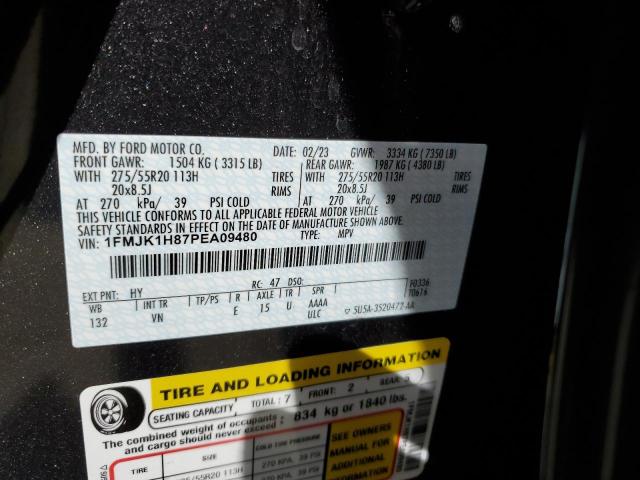 2023 FORD EXPEDITION - 1FMJK1H87PEA09480