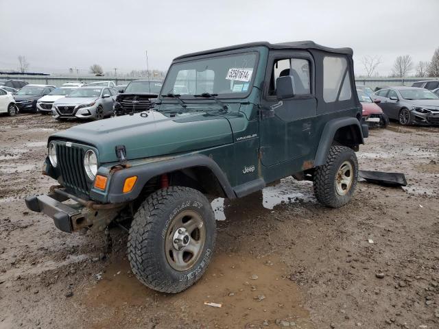 Lot #2535631207 2000 JEEP WRANGLER / salvage car