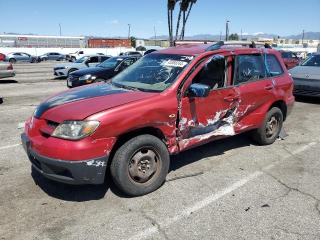 Lot #2478233342 2004 MITSUBISHI OUTLANDER salvage car