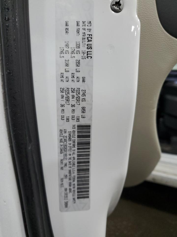 2C4RC1BG8GR199121 2016 Chrysler Town & Country Touring