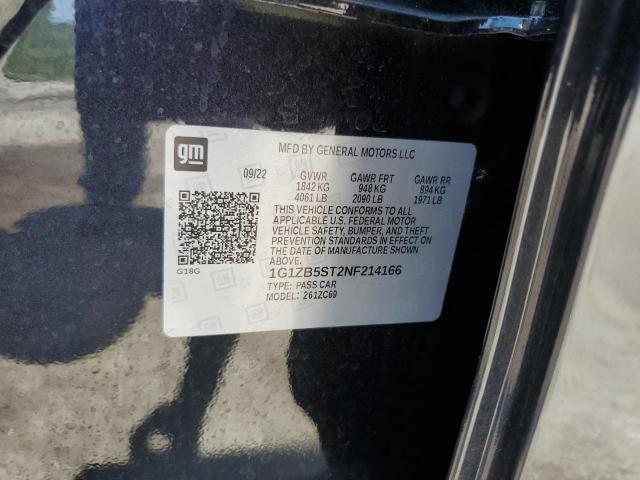 2022 CHEVROLET MALIBU LS - 1G1ZB5ST2NF214166