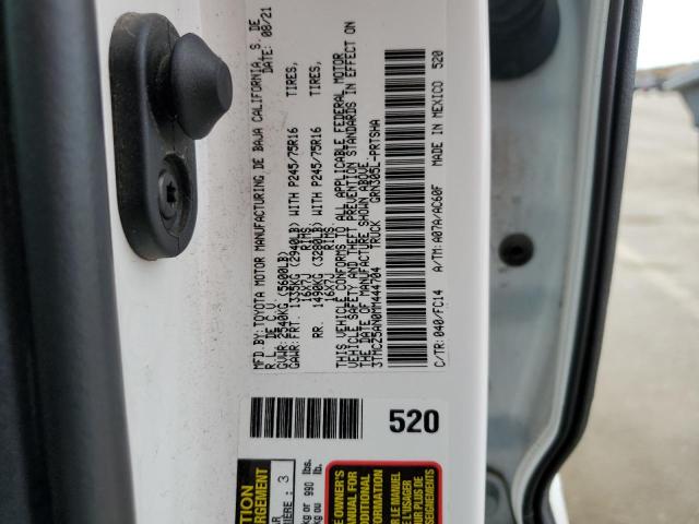 VIN 3TMCZ5AN0MM444704 2021 Toyota Tacoma, Double Cab no.12