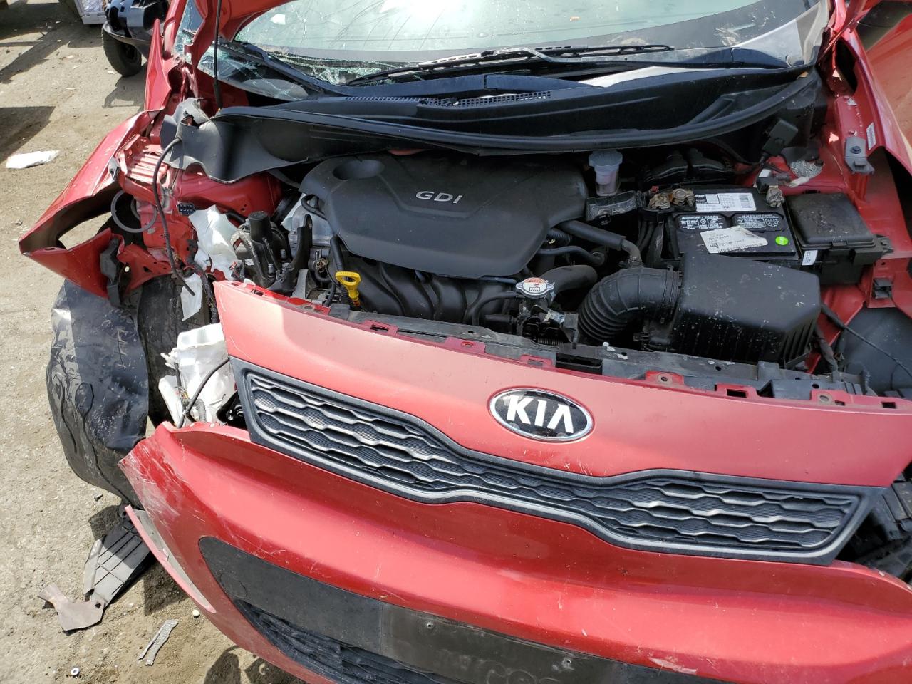 KNADM5A31E6419438 2014 Kia Rio Lx