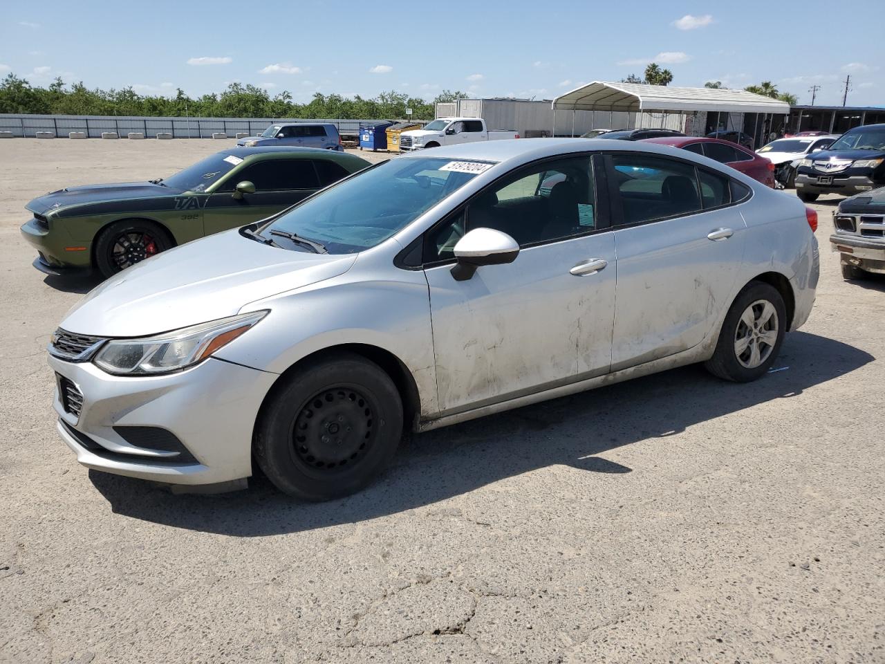 2017 Chevrolet Cruze Ls vin: 3G1BC5SMXHS571179