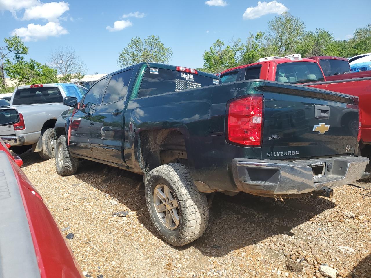 2015 Chevrolet Silverado K1500 Lt vin: 3GCUKREC7FG184201