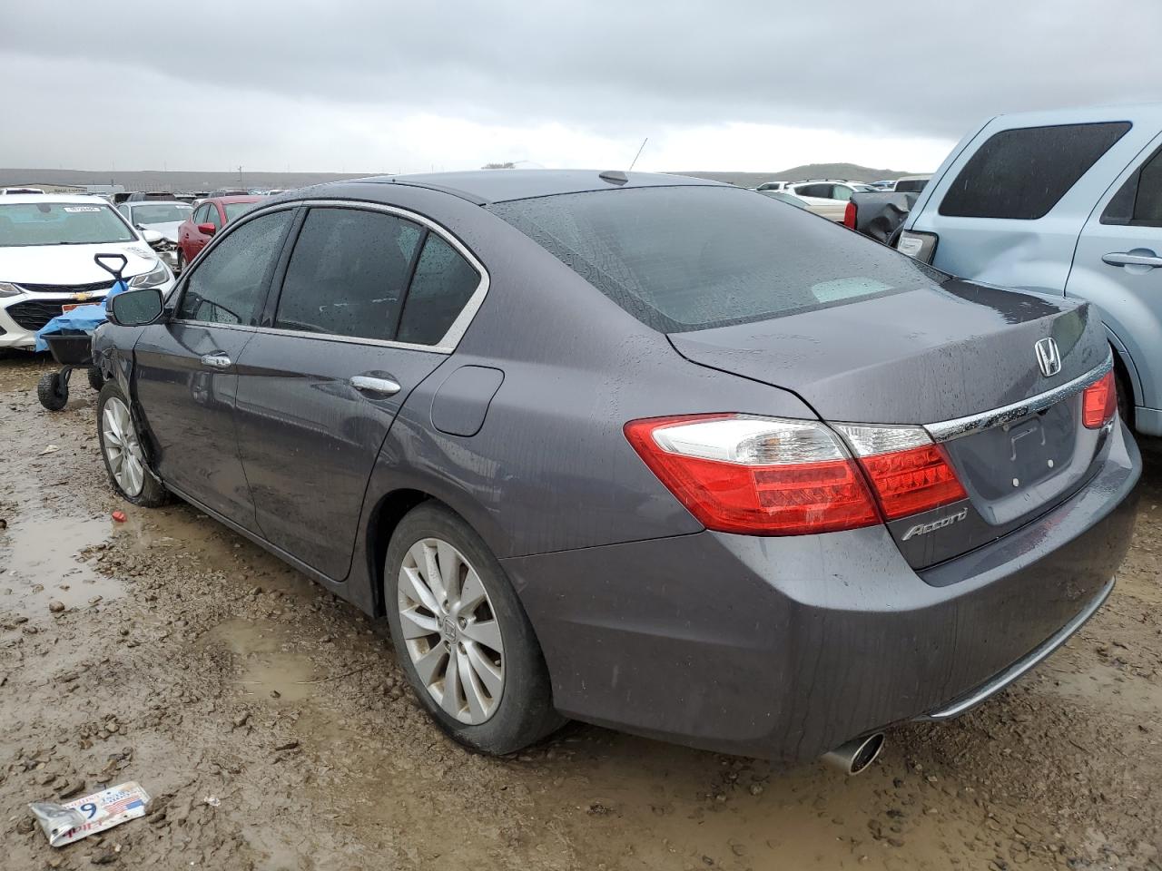 1HGCR3F81EA033898 2014 Honda Accord Exl