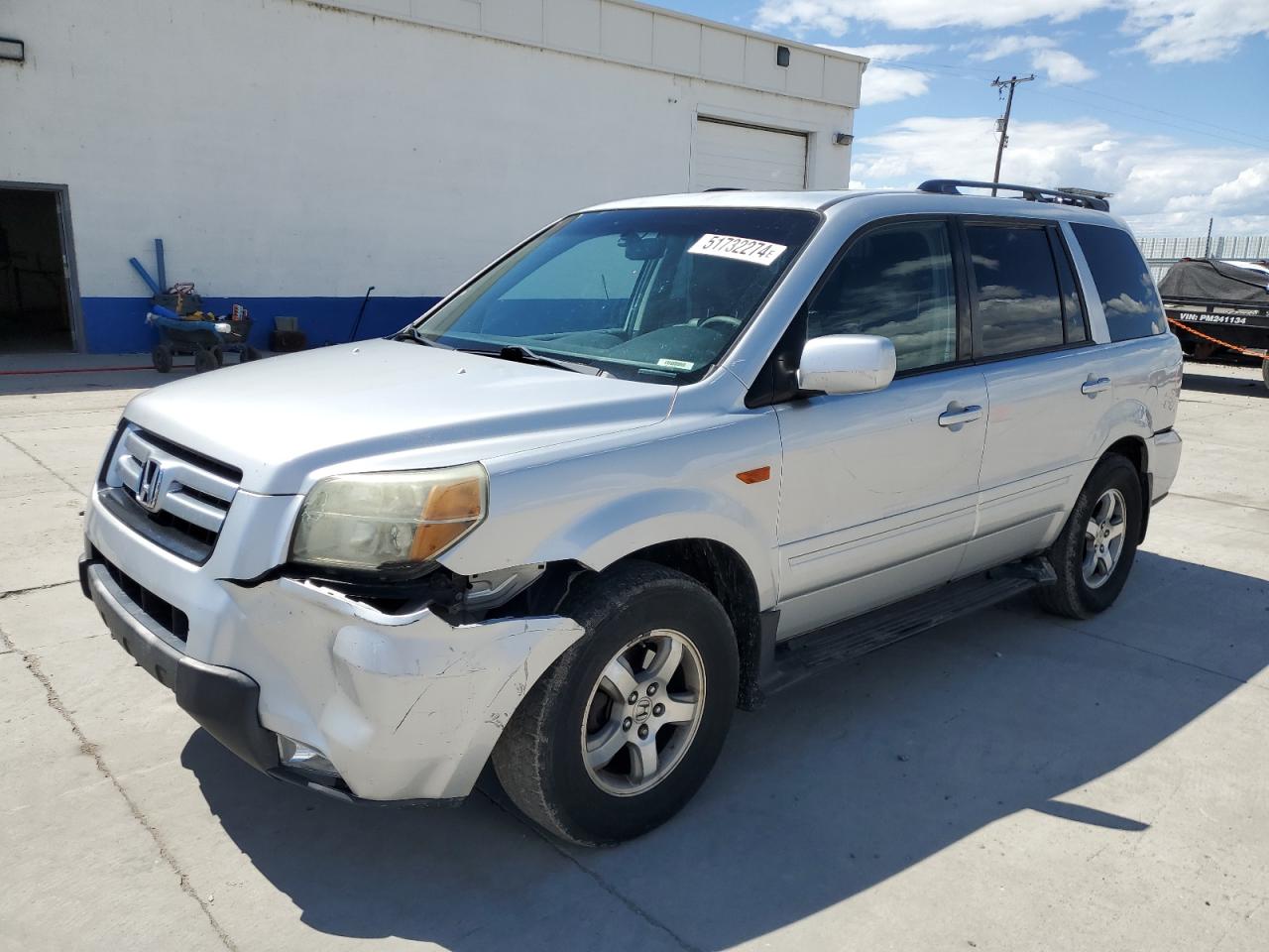 2HKYF18686H500208 2006 Honda Pilot Ex